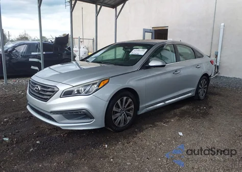2016 Hyundai Sonata Sport from USA, damaged, VIN 5NPE34AF1GH424596